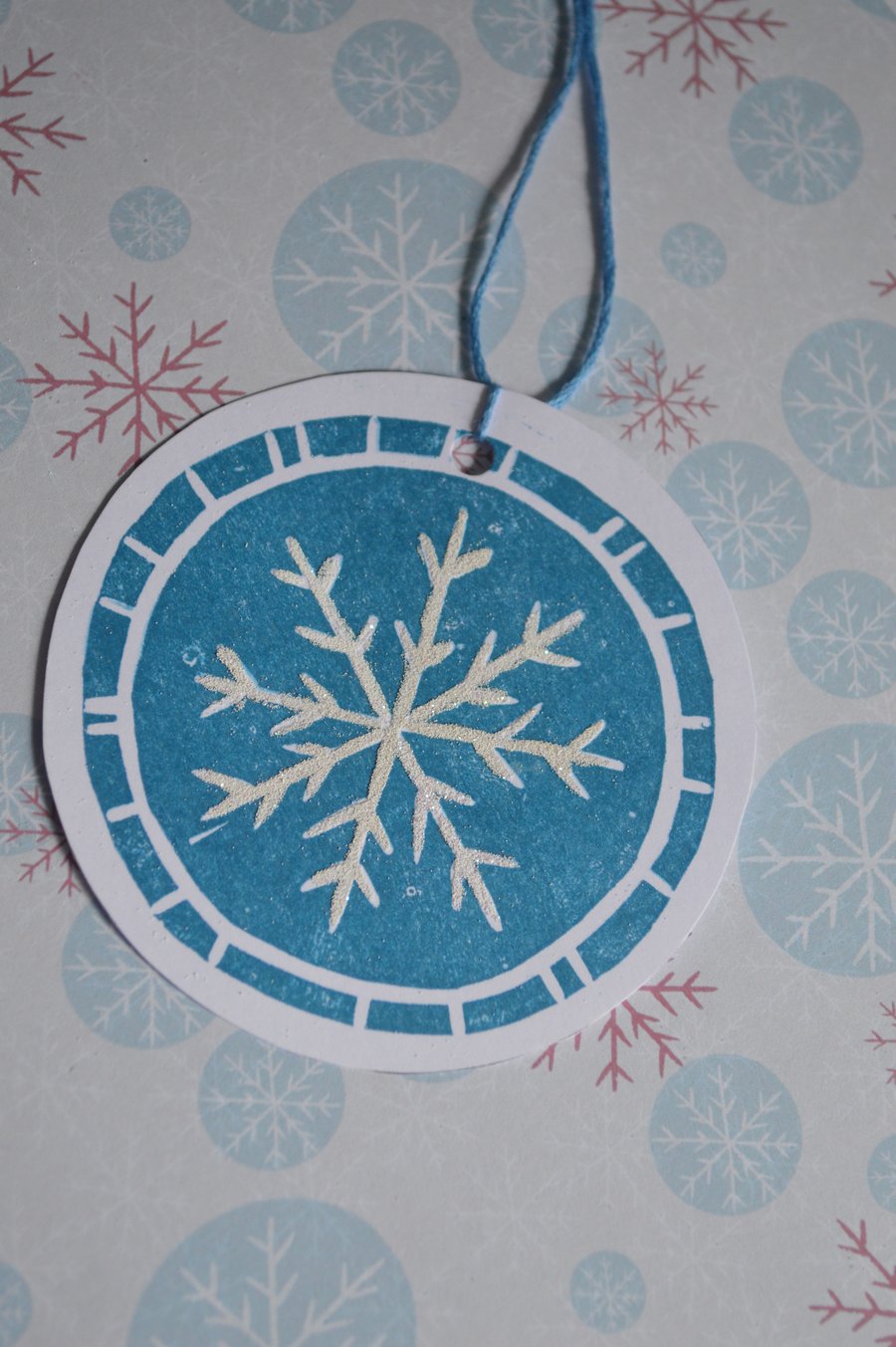 Snowflake Tags