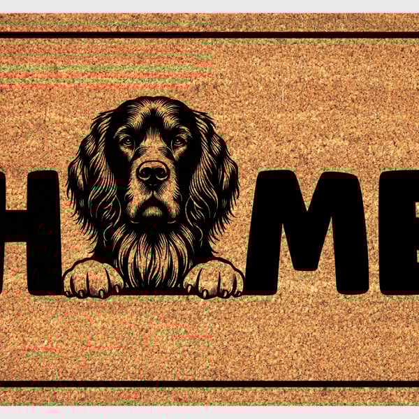 Gordon Setter Home Door Mat No.2 - Gordon Setter Dog Welcome Mat - 3 Sizes