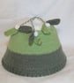 Hand Knitted Mistletoe Hat - Image 1