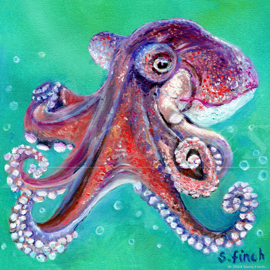 Spirit of Octopus - Limited Edition Giclée Print