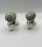 Pair of Vintage Upcycled 'Old Country Roses' Decorative Shoe Pin Cushions - Image 5