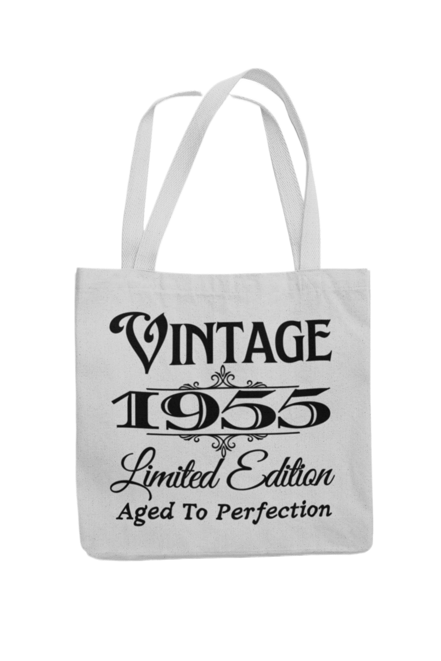 Personalised Birthday Totebag Vintage (enter year) aged to perfection