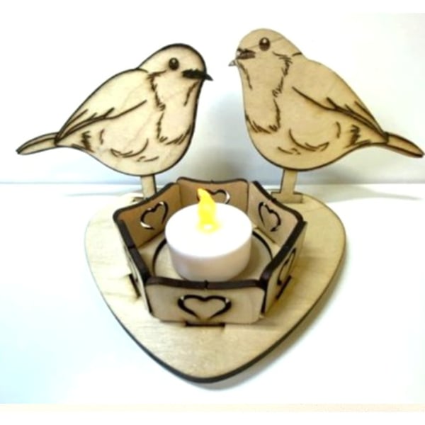 Robin Tea Light Surround