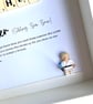 Brother Scrabble Minifigures Frame Personalised  - Image 3