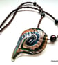 Murano Glass, Baroque Pearl & Seed Bead Necklace 'ONE OFF' - Image 1