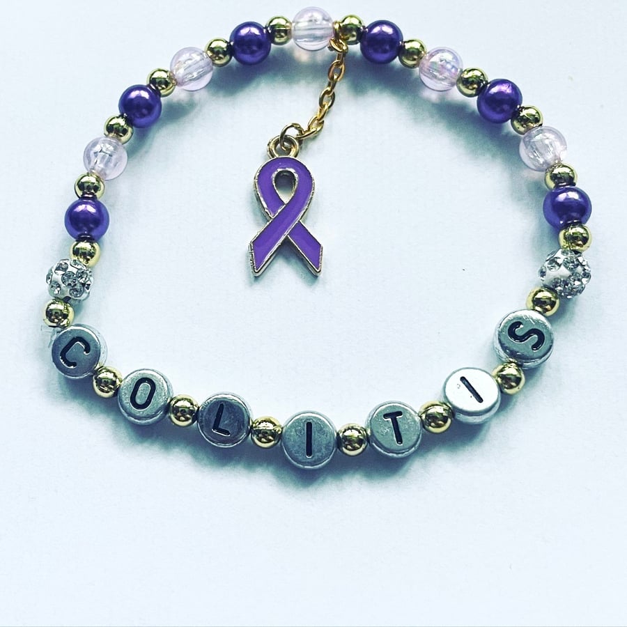 Beaded hot sale cancer bracelets