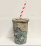 Beached Milkshake - sculpture from recycled materials  - Image 1