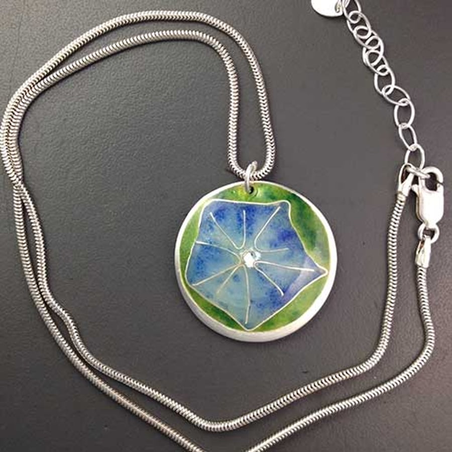 Morning Glory pendant