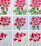 Hand Felted Geranium Textile Artwork  - Image 7