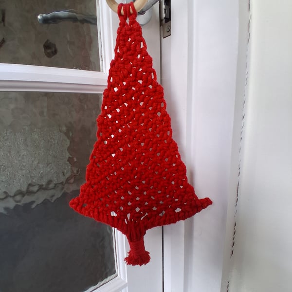 Macrame tree decoration