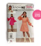 Paper Sewing Pattern, Misses’ Dress, New and Unused