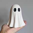 Handmade White Ghost Ornament