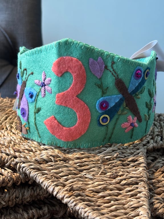 3rd Birthday theme crown