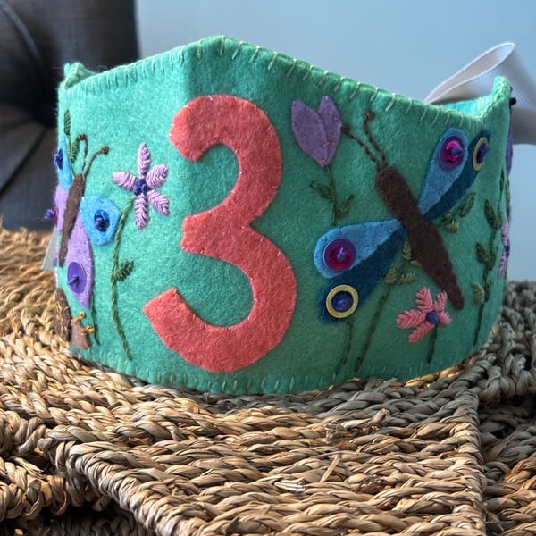 3rd Birthday theme crown