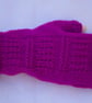 Fingerless Gloves bright Maroon - Image 5