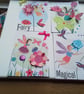 Any occasion cards. Notelets. Set of 4 fairy themed card toppers. Ref 257.  - Image 1