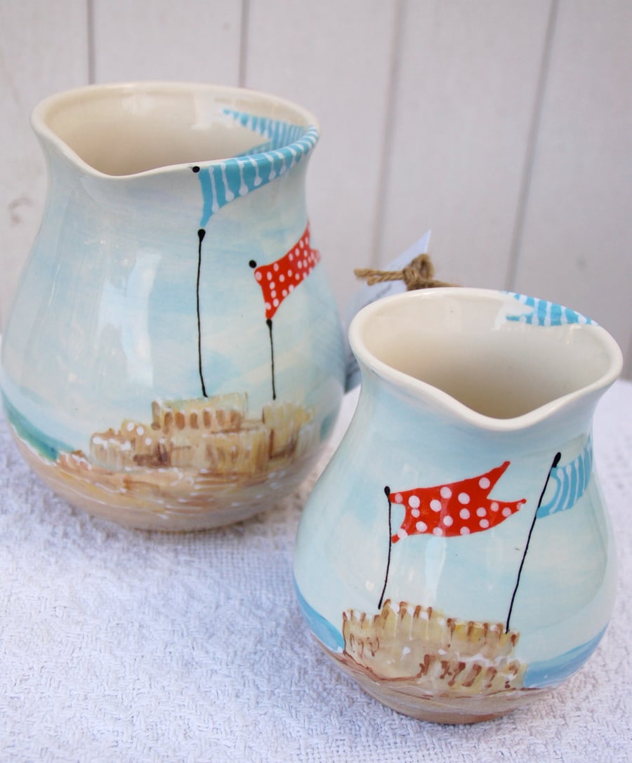 sea side 1 litre jug  -If you dream of sand dunes