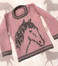 Knitting Pattern for a Horse on a Sweater.  Digital Pattern - Image 4