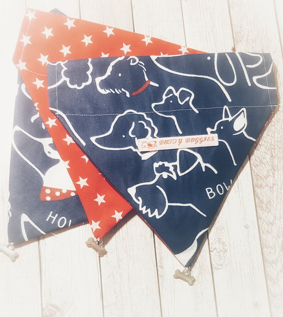 Dotty doggies bandana