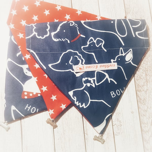 Dotty doggies bandana