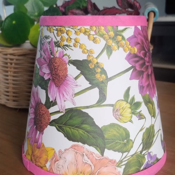 Bountiful Blooms Paper Empire Lampshade.