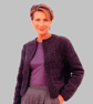 VINTAGE KNITTING PATTERN PDF Ladies Persia Cardigan - Image 4