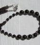 Dark Red Garnet Gemstone Beaded Statement Necklace "Vitality" - Image 5