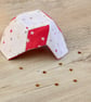 Small Fabric Patchwork Basket - Image 7