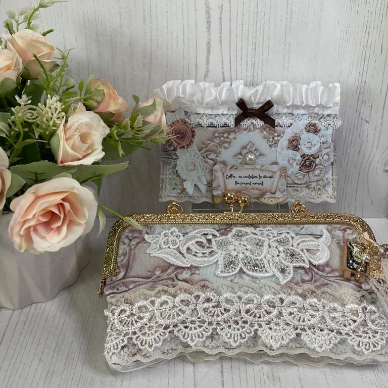 Clutch bag and Ephemera by Carolee Crafts DTP - 0005