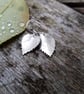 Birch Leaf Earrings medium - Image 2