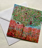 Cherry Blossom Tree, blank greetings card - Image 3