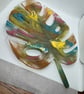 Neon canopy leaf resin decor - Image 2