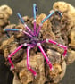 Bisexual Bi Flag sPRIDEr Hanging Spider Suncatcher Decoration - Image 4