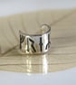 Rune Silver Ear Cuff Choose 5 Younger Futhark Runes for your Custom Earring - Image 8