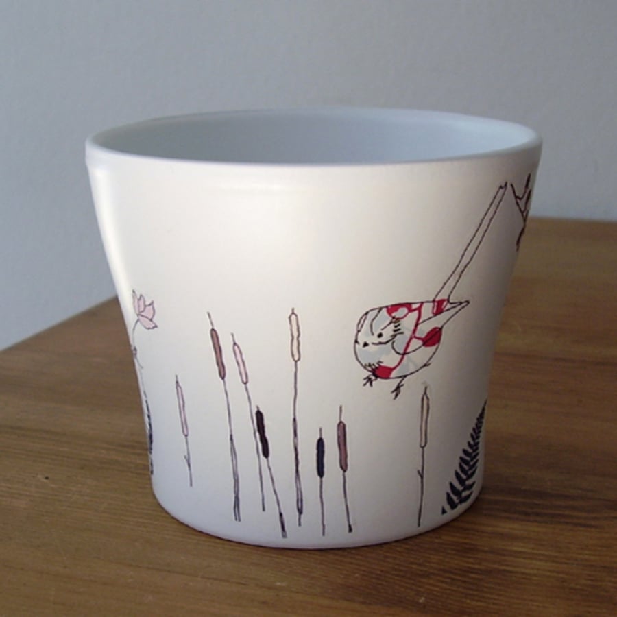 'littlebirdy' indoor ceramic plant pot