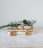 Wooden Toy Car - Station Wagon - White - Traditional Wooden Toys - Auto Toys - Image 8