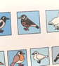 Christmas Card with Cute Birds - puzzle card for birders and twitchers L-HCB - Image 4