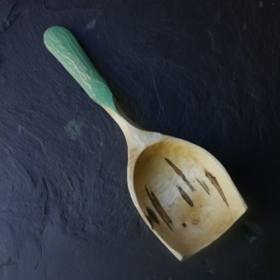 Sycamore wood Cooking Scoop
