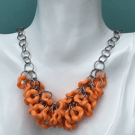 Cheerleader Necklace - Handmade to order