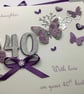 Personalised Birthday Card Gift Boxed Daughter Granddaughter Any Age 21 30 40 50 - Image 5