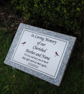 Personalised Grave Marker Grave Stone Memorial marker Plaque Granite Grave Mark  - Image 2