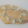 Sea glass bracelet