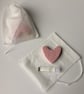 Scented Ceramic Heart - valentine or sweetheart gift, wedding favour - Image 8