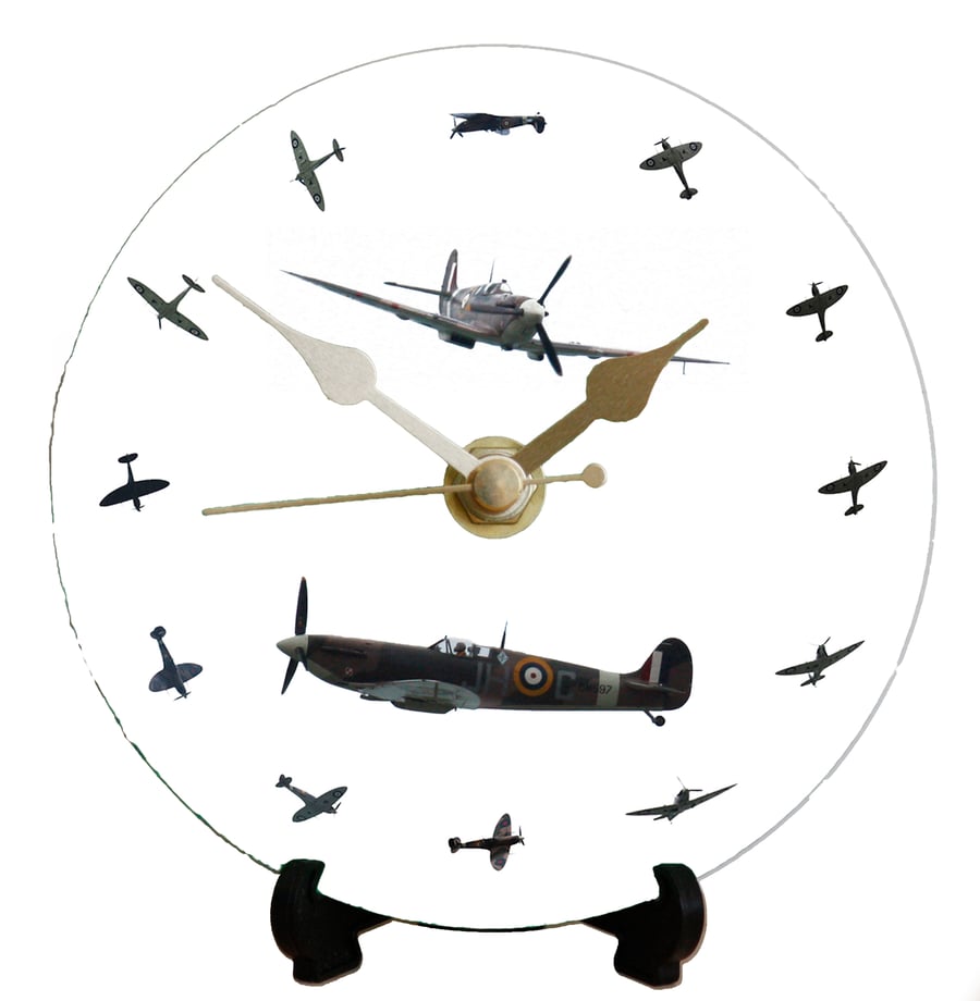 12cm DIY clock kit Spitfire (Spitfire Dial) - Wall or Desk clock
