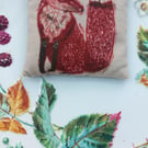 Fox lavender bag. Free UK postage 
