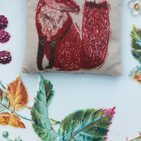 Fox lavender bag. Free UK postage 