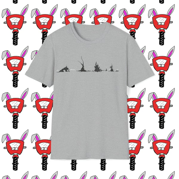Mystical Fairy Islands Unisex Softstyle T-Shirt by Bikabunny