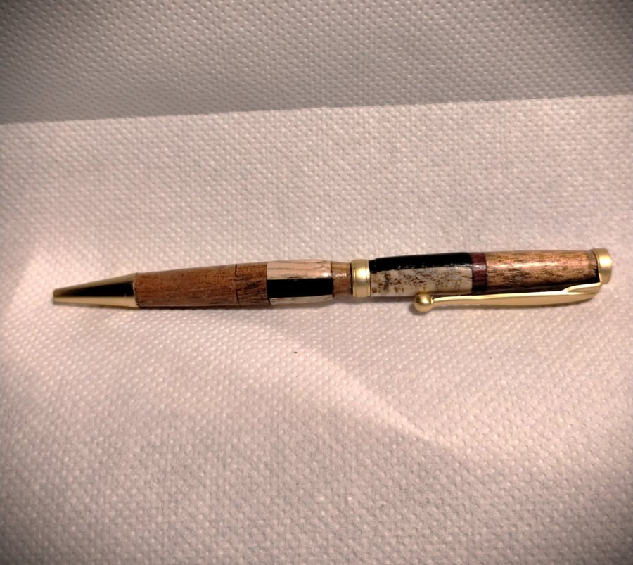 wooden ball point pen