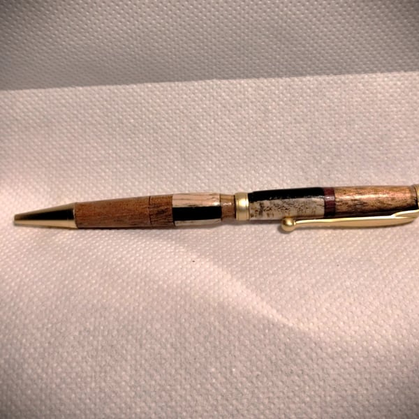 wooden ball point pen