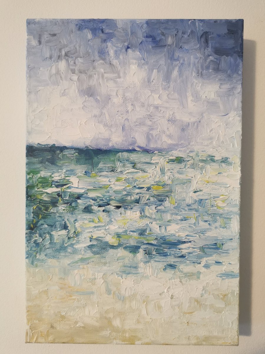 Light On The Sea Oil Painting